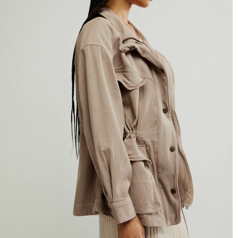 Free People Arya Utility Jacket in Cashmere. New with tag. True to size. - Picture 5 of 15